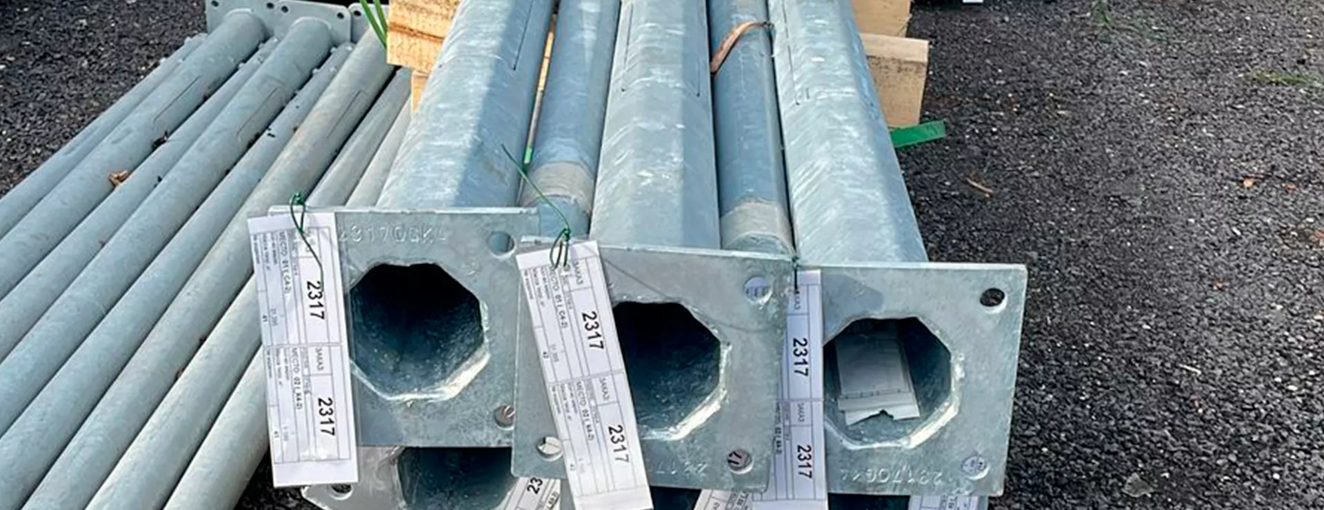 Молниеотвод и закладные детали для газового объекта в Москве